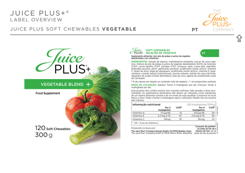 Fruit & Vegetable Blend Chewables (Healthy Starts 4-12)